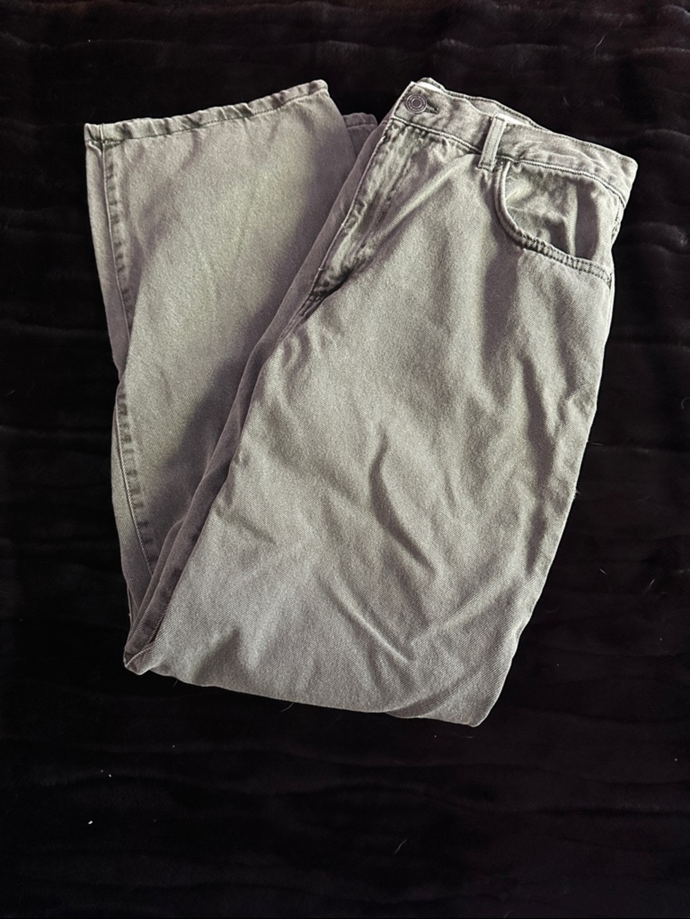 Cotton On Straight Leg Jeans in Green